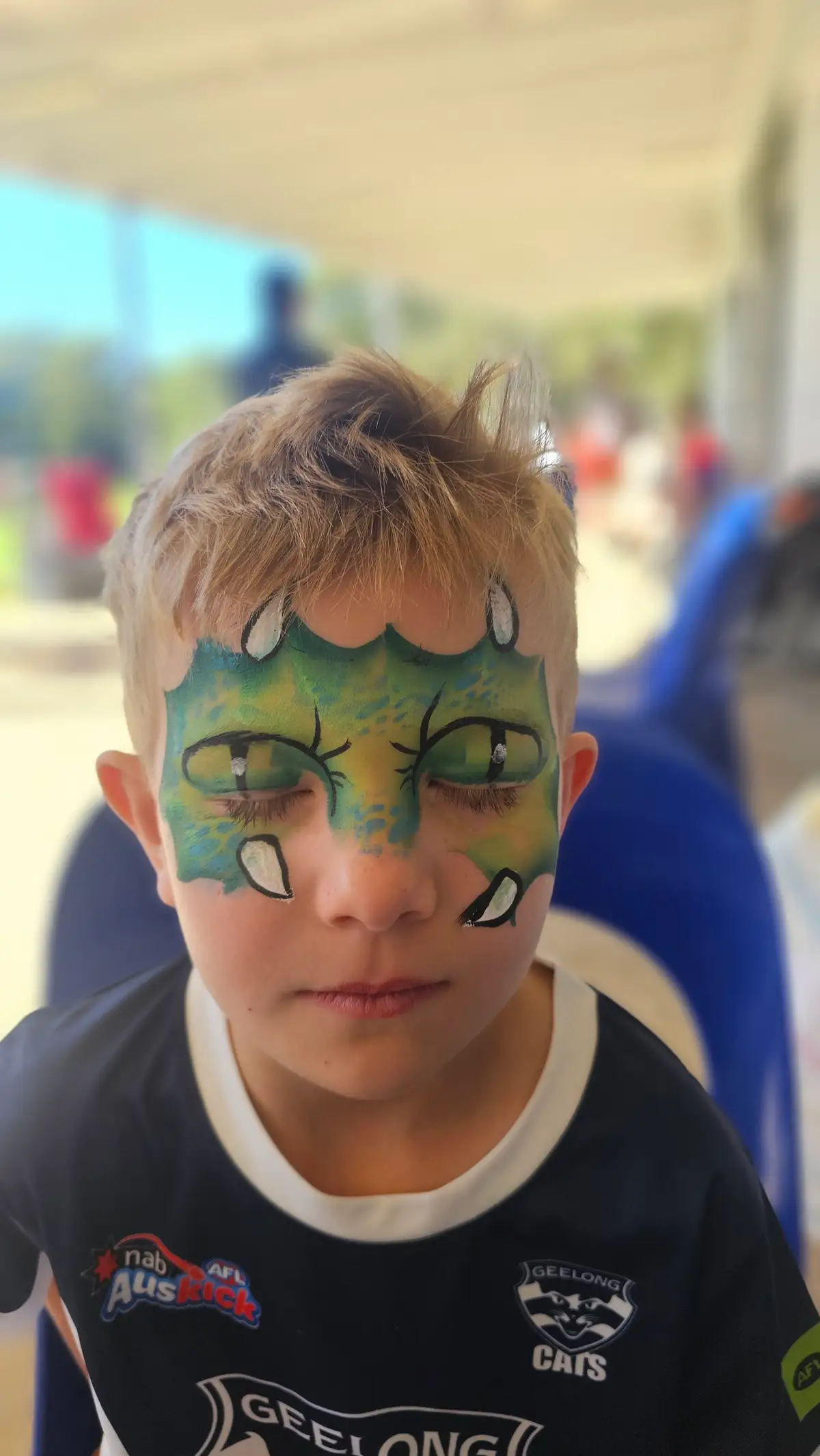 Face Painting In Action