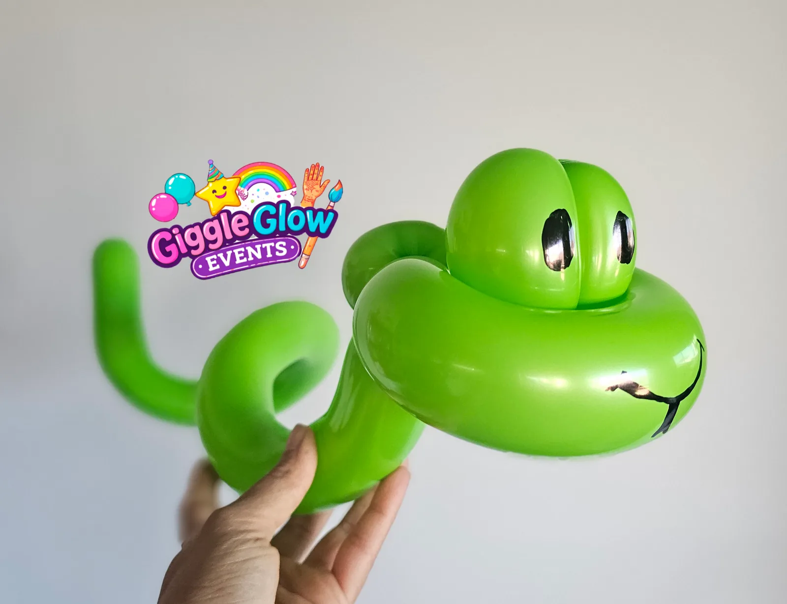 Green Balloon Dinosaur