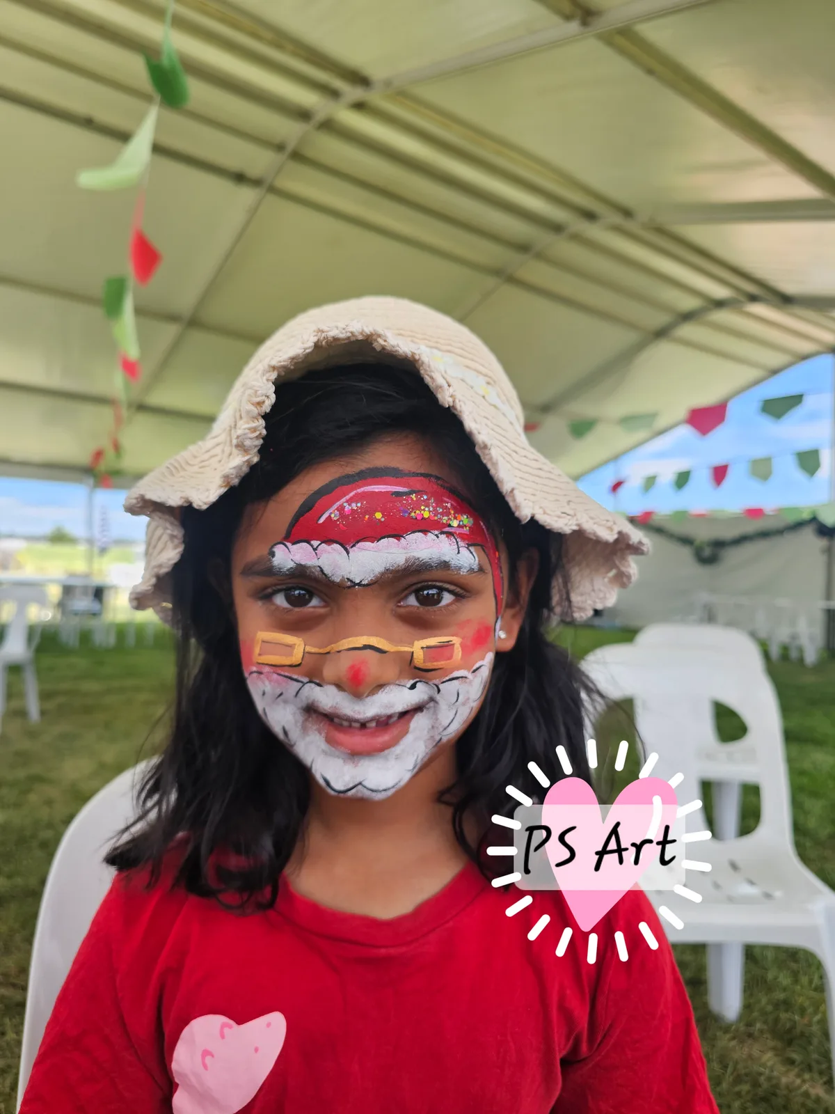 Skeleton Face Paint