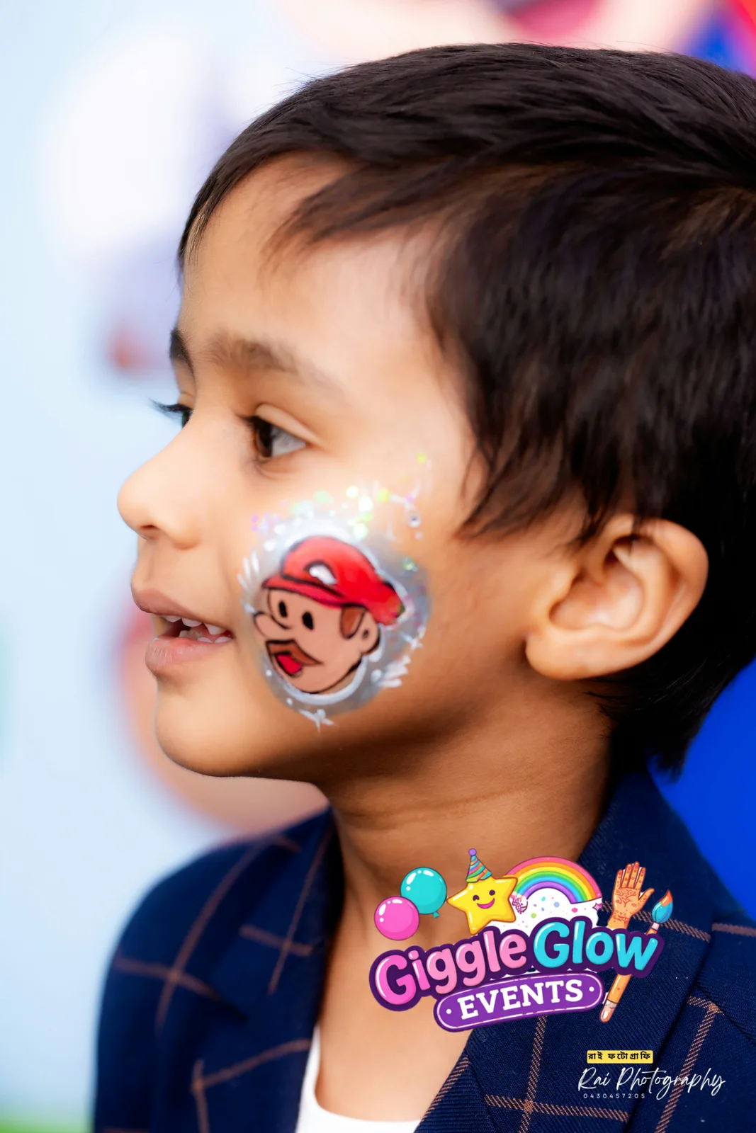 Spiderman Cheek Art