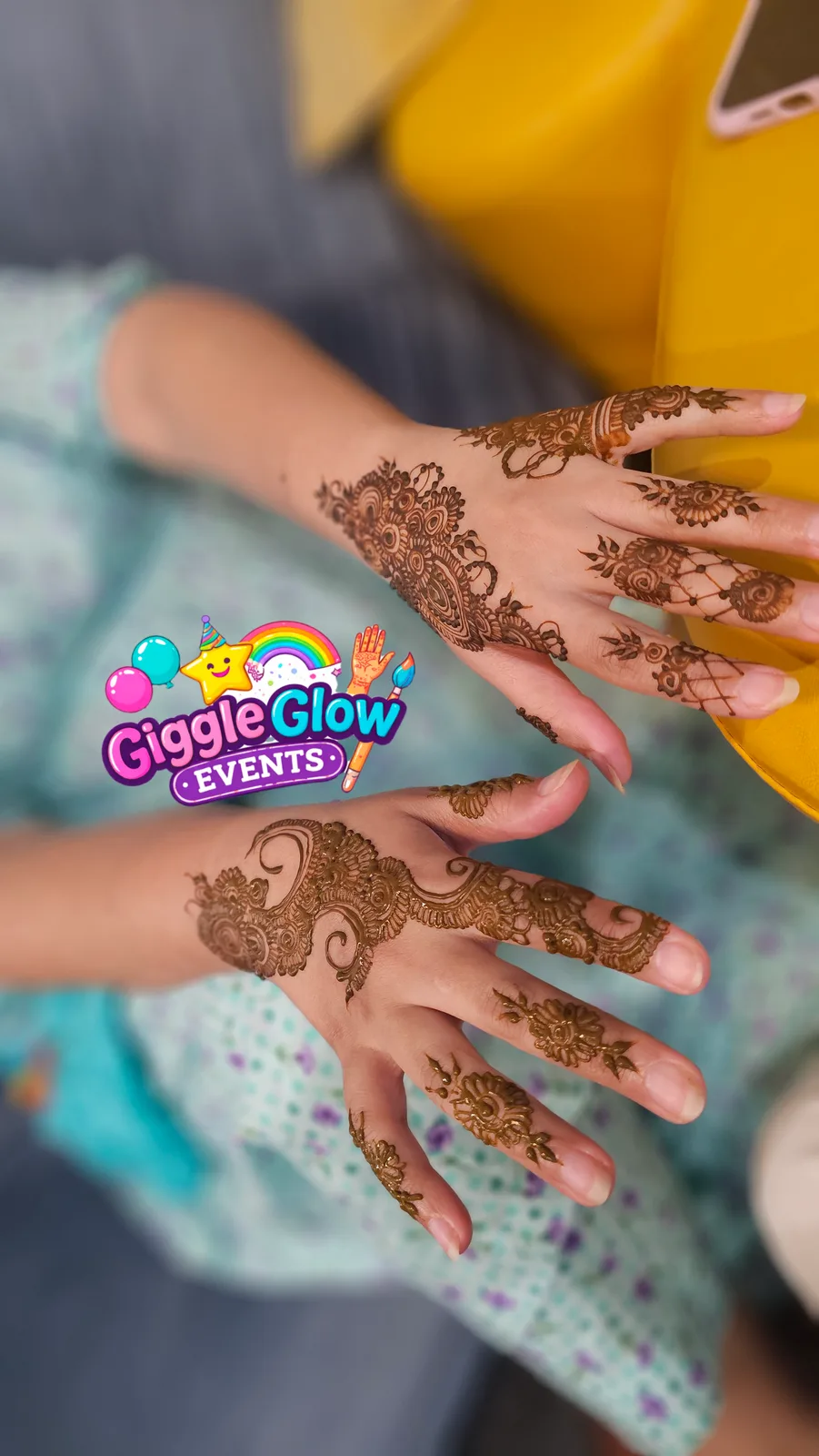Kids Henna Party Hands